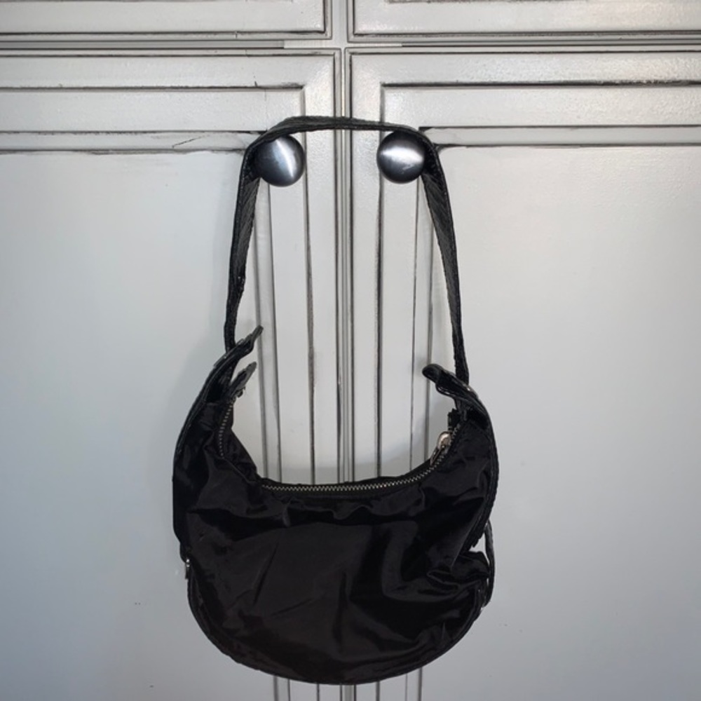 AUTHENTICATED Givenchy black monogram hobo bag shoulder RARE - Picture 6 of 14